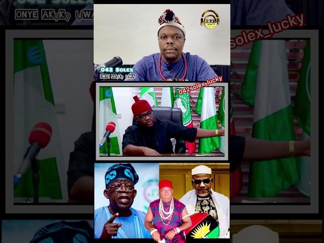 Ikenga Ugochinyere blows hot on Tinubu to release Mazi  Kanu & others. Oge Akụkọ Ụwa with 042 Solex.