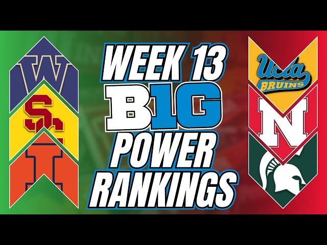 Week 13 Big Ten Football Rankings: Who Climbed the Ladder and Who Tumbled?