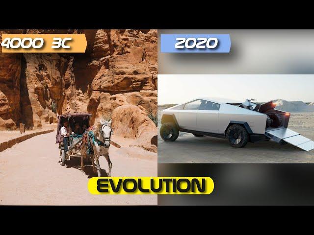 EVOLUTION OF LAND TRAVEL - Land Transportation from 4000 BCE to Present