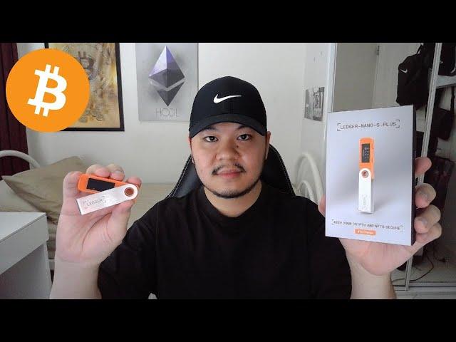 Ledger Nano S Plus BTC Orange Unboxing! (Safest Way To Store Bitcoin)