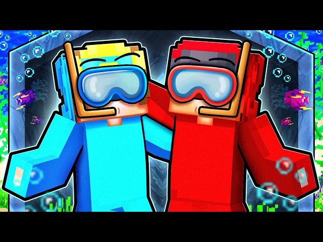 Surviving 100 DAYS in a UNDERWATER BUNKER in Minecraft!