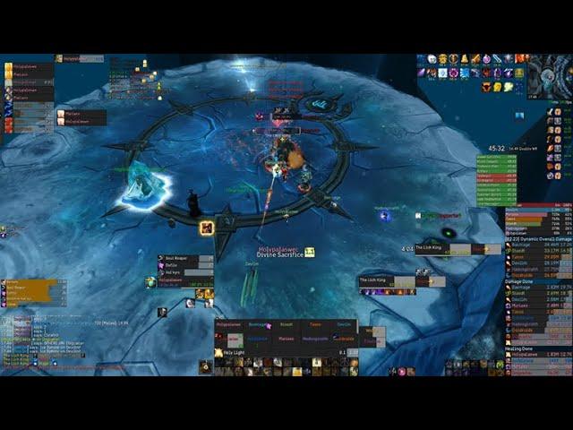 Soloheal ICC 10man speedrun (previous WR) 49:39 - Holy Paladin POV - Classic WotLK