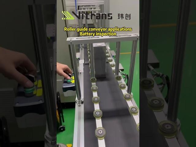 Belt Conveyor Solution of Pallet Transfer System for battery factory assembly production