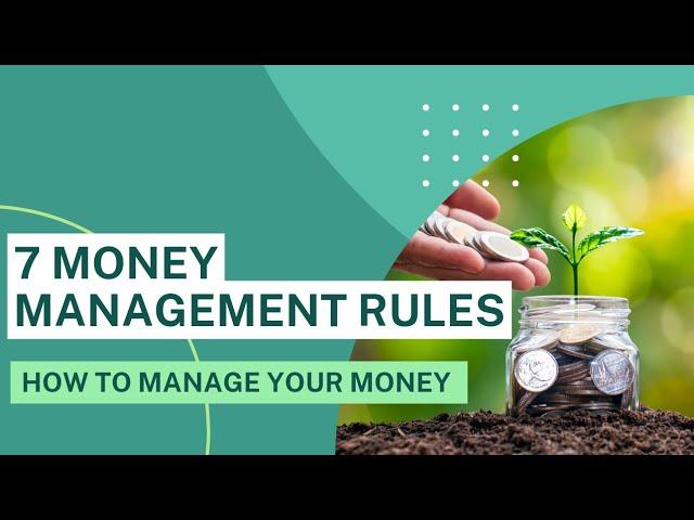 7 Essential Money Management Rules for Financial Success | Financial pro tips