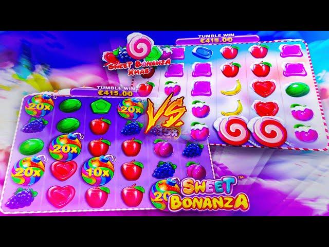 Sweet Bonanza VS Sweet Bonanza Xmas BONUS BUYS!