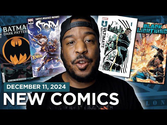 NEW COMIC BOOK DAY 12/11/24 | ULTIMATE UNIVERSE: ONE YEAR IN #1, BATMAN: DARK PATTERNS #1, STORM #3