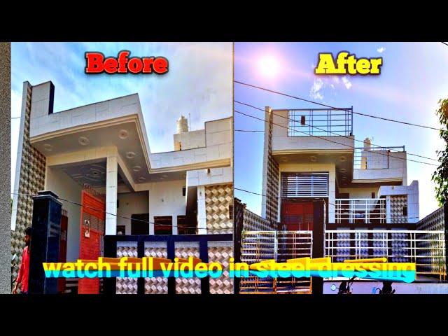 Square pipe railing design for balcony || चौकोर पाईप की रेलिंग डिजाइन