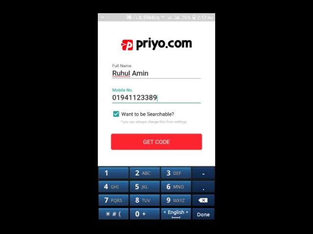 Free 21 Taka  Recharge For a  any  Oparetor by priyo.com by Md.R.A