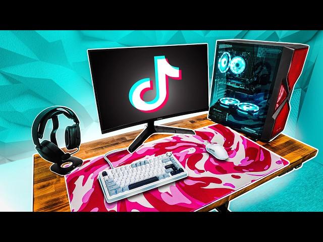 I Built a BUDGET Gaming Setup ONLY Using TikTok