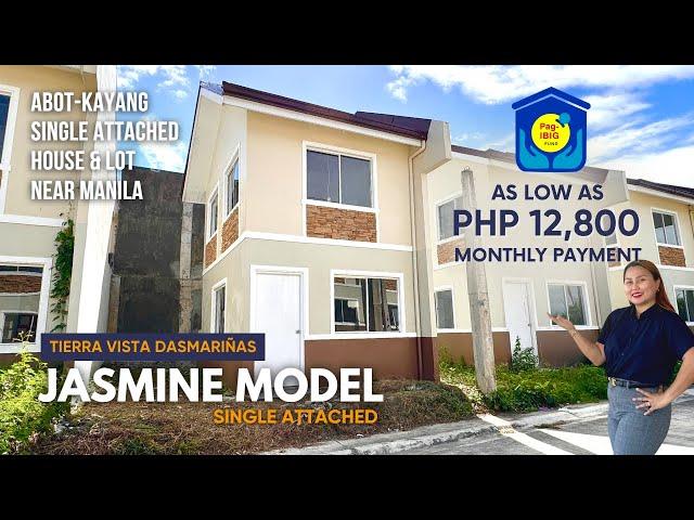 House Tour 53 | Affordable Single Attached House in Dasmarinas Cavite | Jasmine - Tierra Vista Ayana