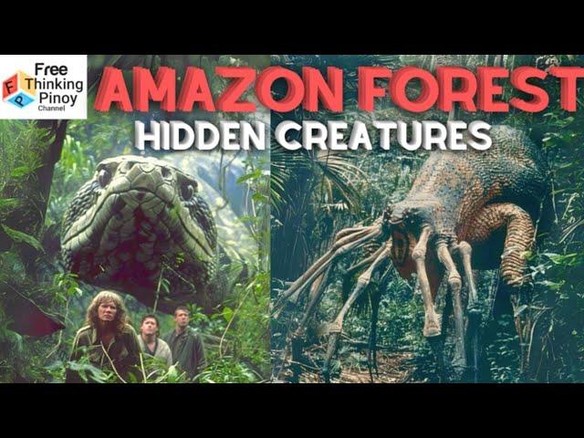 AMAZING AMAZON ANIMALS | Ano ang mga Hayop na Makikita sa Amazon Forest