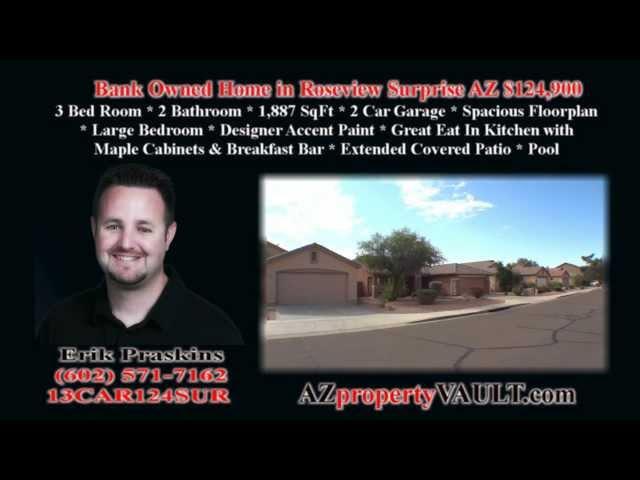 3 Bedroom Home For Sale Surprise AZ Near Grand Ave Surprise Elementary School