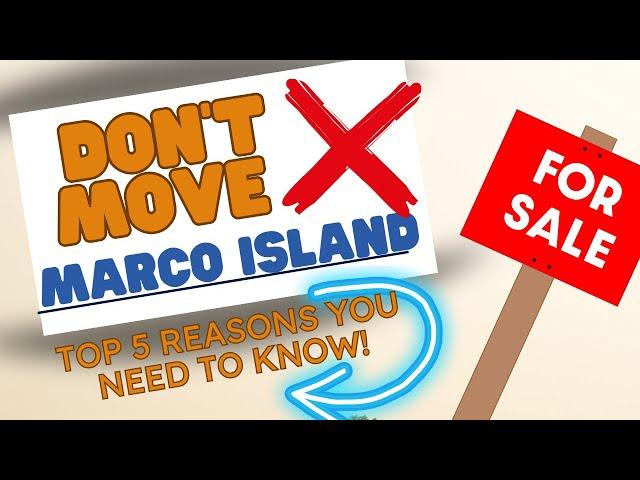 You should know these things about Marco Island Fl