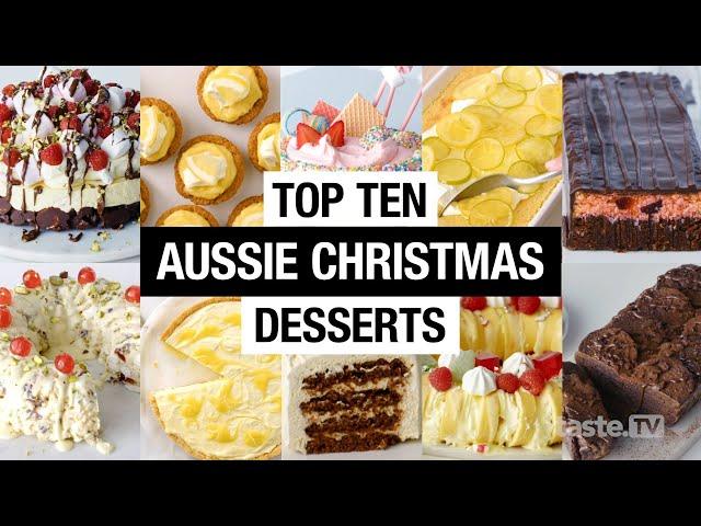 Top 10 Australian Christmas desserts | taste.com.au