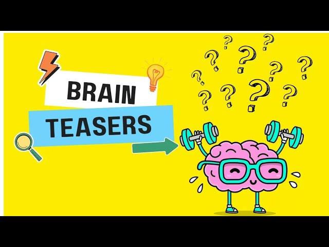 Using Brain Teasers to Build Critical Thinking Skills