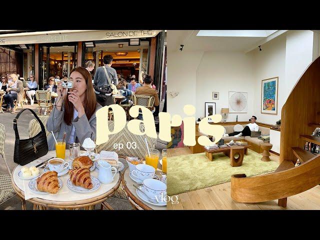 6 days in paris | cafe hopping, cutest airbnb, galerie dior, scootering, sunrise at eiffel tower