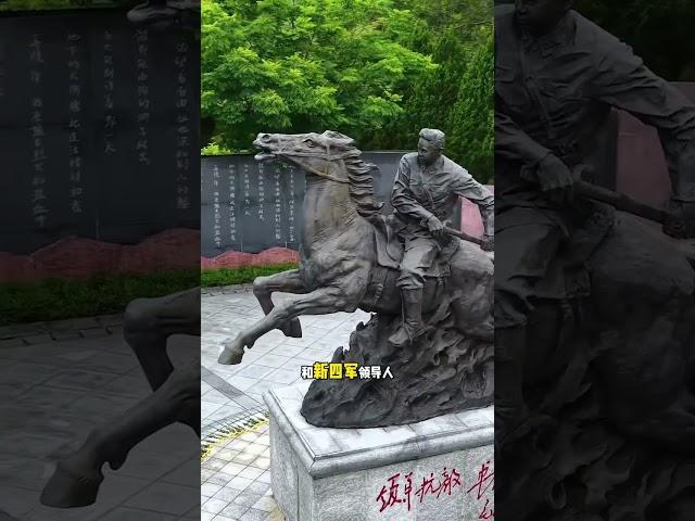 在烈火与热血中得到永生，今天、缅怀叶挺将军。#叶挺将军 #历史人物 #致敬