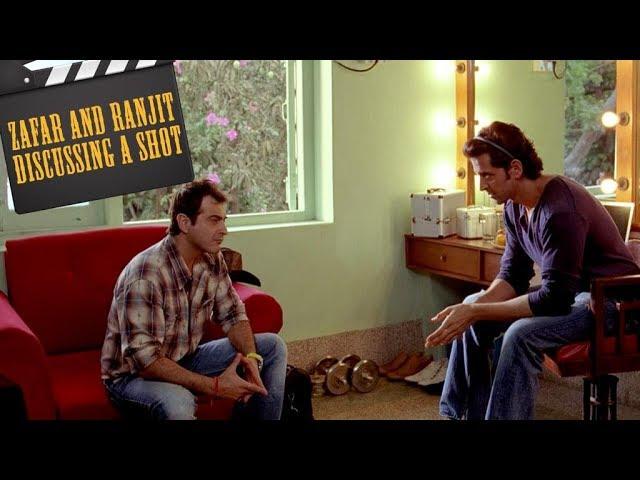 Zafar and Ranjit Rolly discussing a shot | Hrithik Roshan | Sanjay Kapoor | Luck By Chance