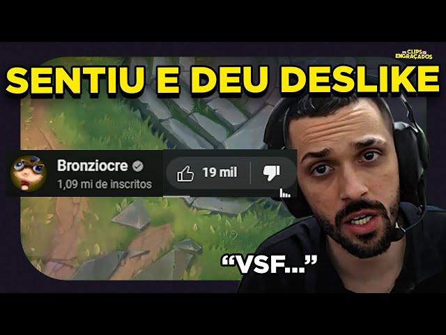 DYNQUEDO TILTA COM BRONZIOCRE E PASSADO DE EXPOSED DO BRTT - LEAGUE OF LEGENDS