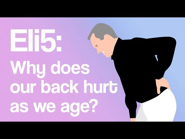 Eli5 - Back pains with age