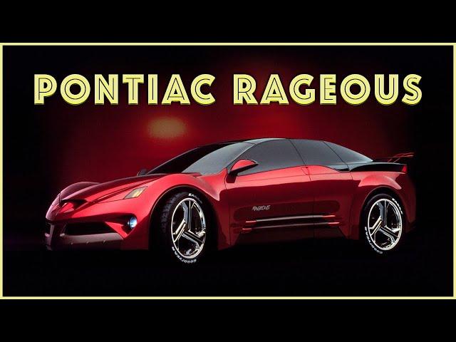 The 1997 Pontiac Rageous Concept: The Retro Car They DIDN'T Want You to Know About