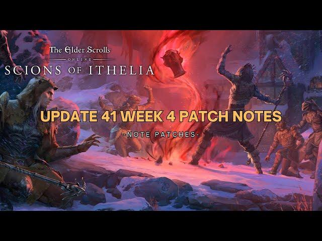 Update 41 Week 4 Patch Notes Breakdown