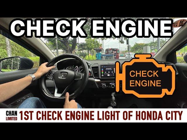 1st CHECK ENGINE light ng kotse!