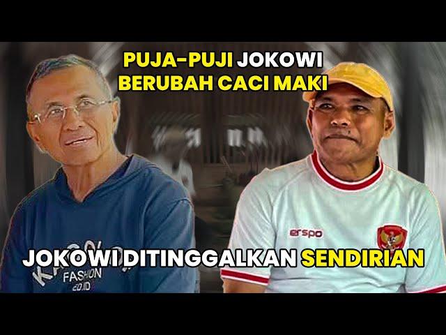 Puja-puji Jokowi Berubah Caci Maki, Jokowi Ditinggalkan Sendirian