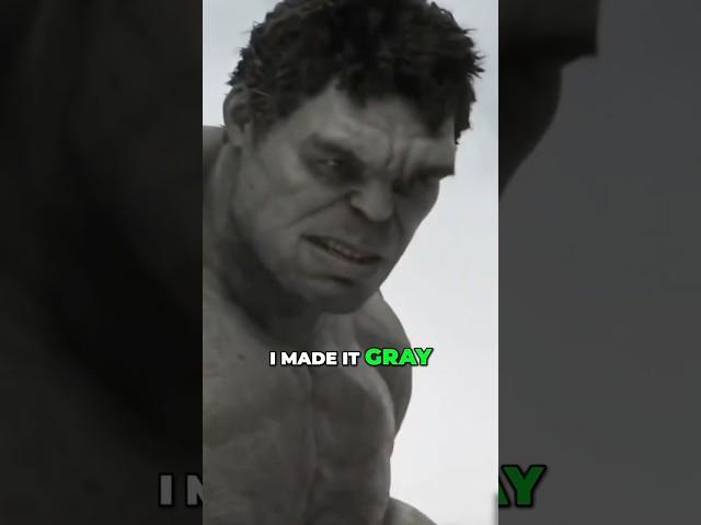 Stan Lee Originally MADE the HULK Grey?