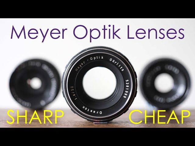 Meyer Optik - CLASSIC VINTAGE LENSES - From £30!