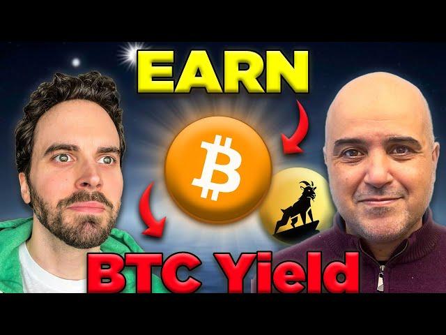 Earn Sustainable BTC Yield on Bitcoin (Get In Early) | Dr. Redouane Elkamhi GOAT Network