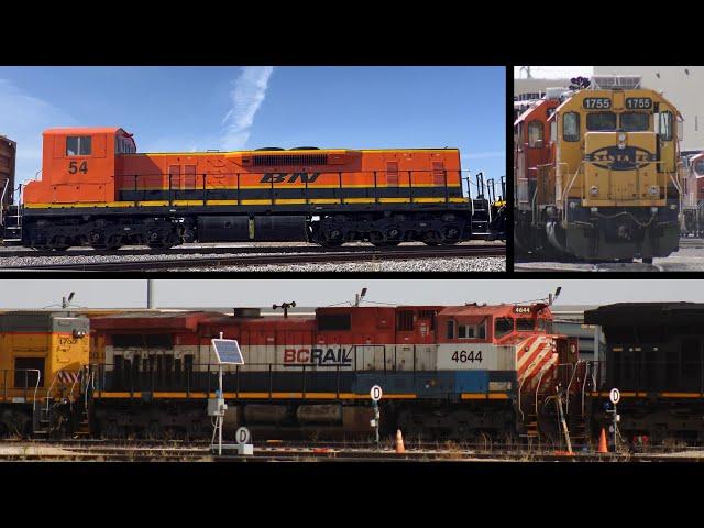 BIZARRE Switchers And RARE Locomotives In Galesburg, IL!