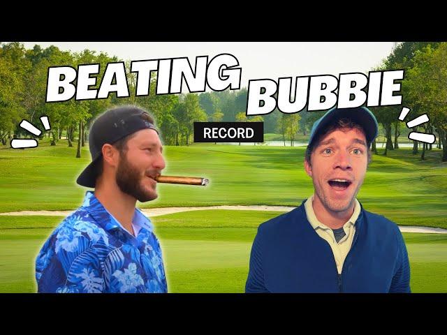 Can I Break BUBBIES Unbelievable Golf Record?!
