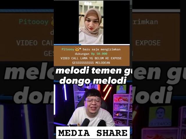 MAS DEAN SALTING DISAPA MELODY | MEDIA SHARE MELODY #shorts #deankt #melodean #melodyjkt48 #mlbn