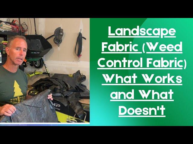 Landscape Fabric (Weed Control Barrier) What Works and What Doesn't, Advice From A Pro