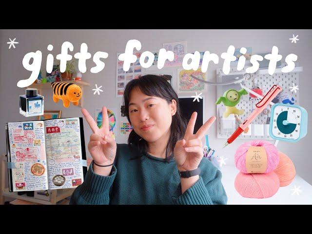 GIFT IDEAS FOR ARTISTS + creative people  2024 gift guide