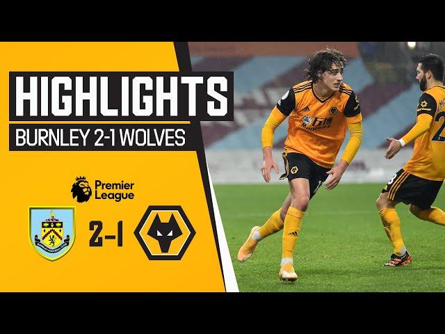 Fabio Silva's first Premier League goal can't prevent defeat | Burnley 1-2 Wolves | Highlights