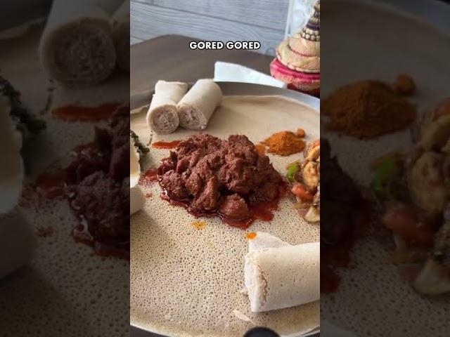 American tries Ethiopian food for first time