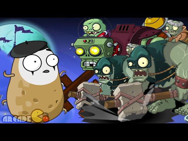 Plants Vs Zombies 2 It's About Time: Impossible Endless Challenge All Worlds