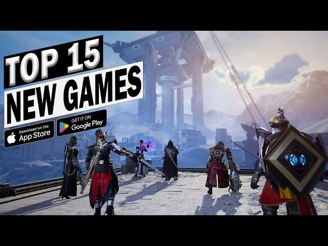 Top 15 New Mobile Games as of November 2024 | New Games For Android/iOS Games 2024