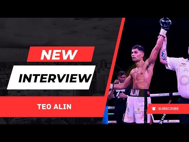 Teo Alin: Once opponents get bigger and better, you'll see what I'm all about!