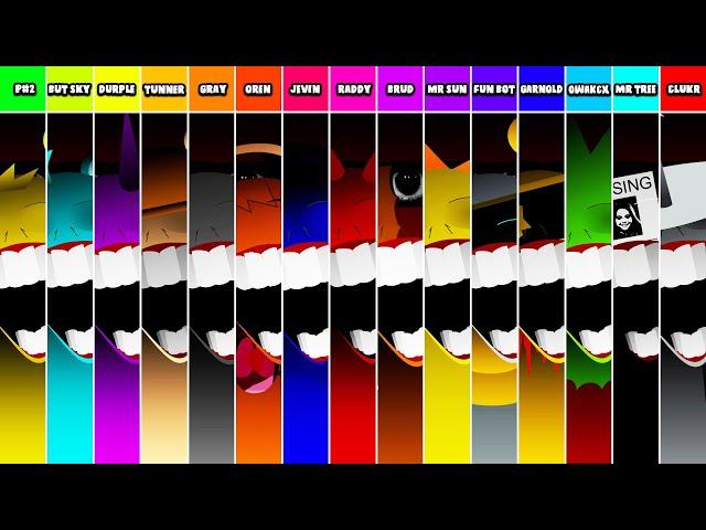 Incredibox Sprunki: Phase 2 But Everyone Is Sky VS Durple VS Tunner VS Gray VS Jevin VS Clukr