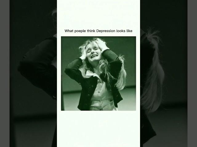 What people think depression looks like vs actually #depression#short#sadyxyz#sadyxyz311