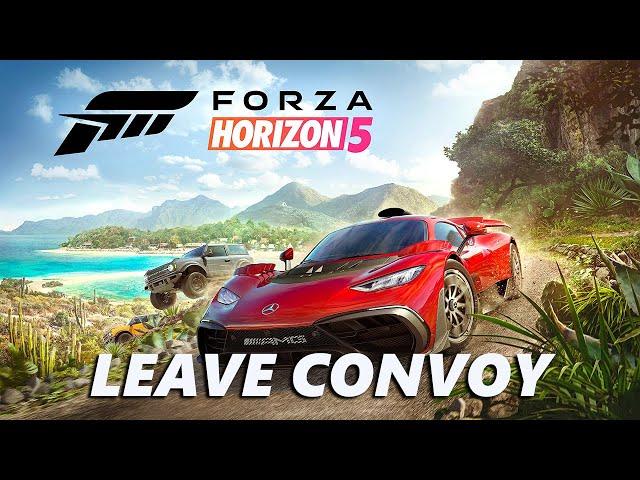 How To Leave A Convoy On Forza Horizon 5