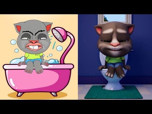 My Talking Tom Friends Funny Drawing Meme |Funny Tom ALL TRAILERS! Welcome to the House of FUN! 