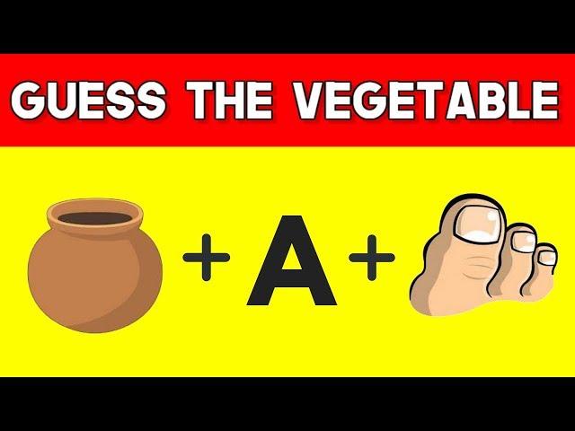 Can You Guess The Vegetable By Emoji? | Emoji Puzzles