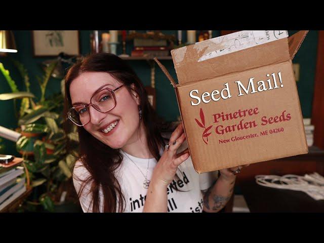 Pinetree Garden Seeds Sent a Box! | 2024 Seed Haul