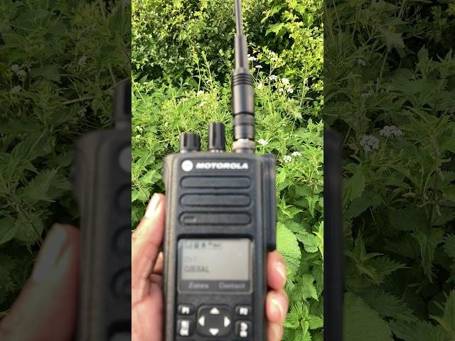 Motorola DP4801/XPR7550 with Diamond RH77CA Antenna