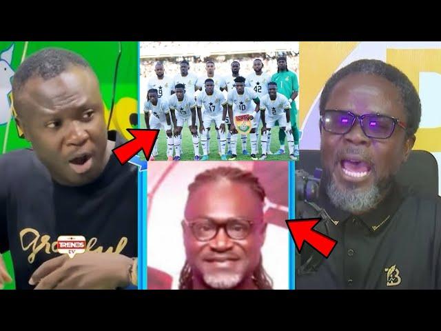 Saddick Adams, Dan Kwaku Yeboah & Songo Clash On Peace FM with Kwame Sefa Kayi Over Black Stars