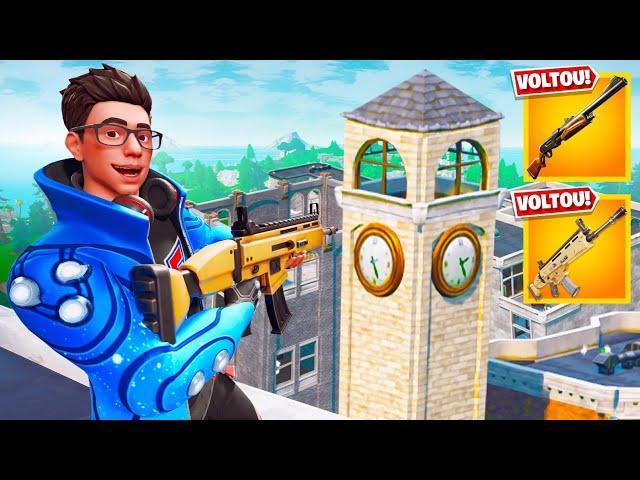 O MAPA ANTIGO VOLTOU! Fortnite Reload